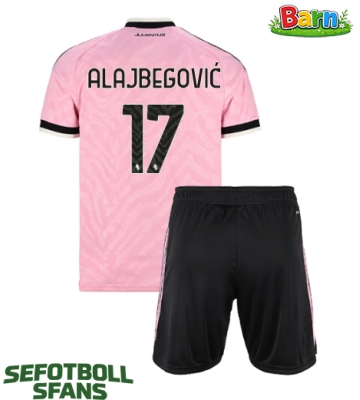 Juventus Kerim Alajbegovic #17 Bortaställ Barn 2026-27 Kortärmad (+ Korta byxor)